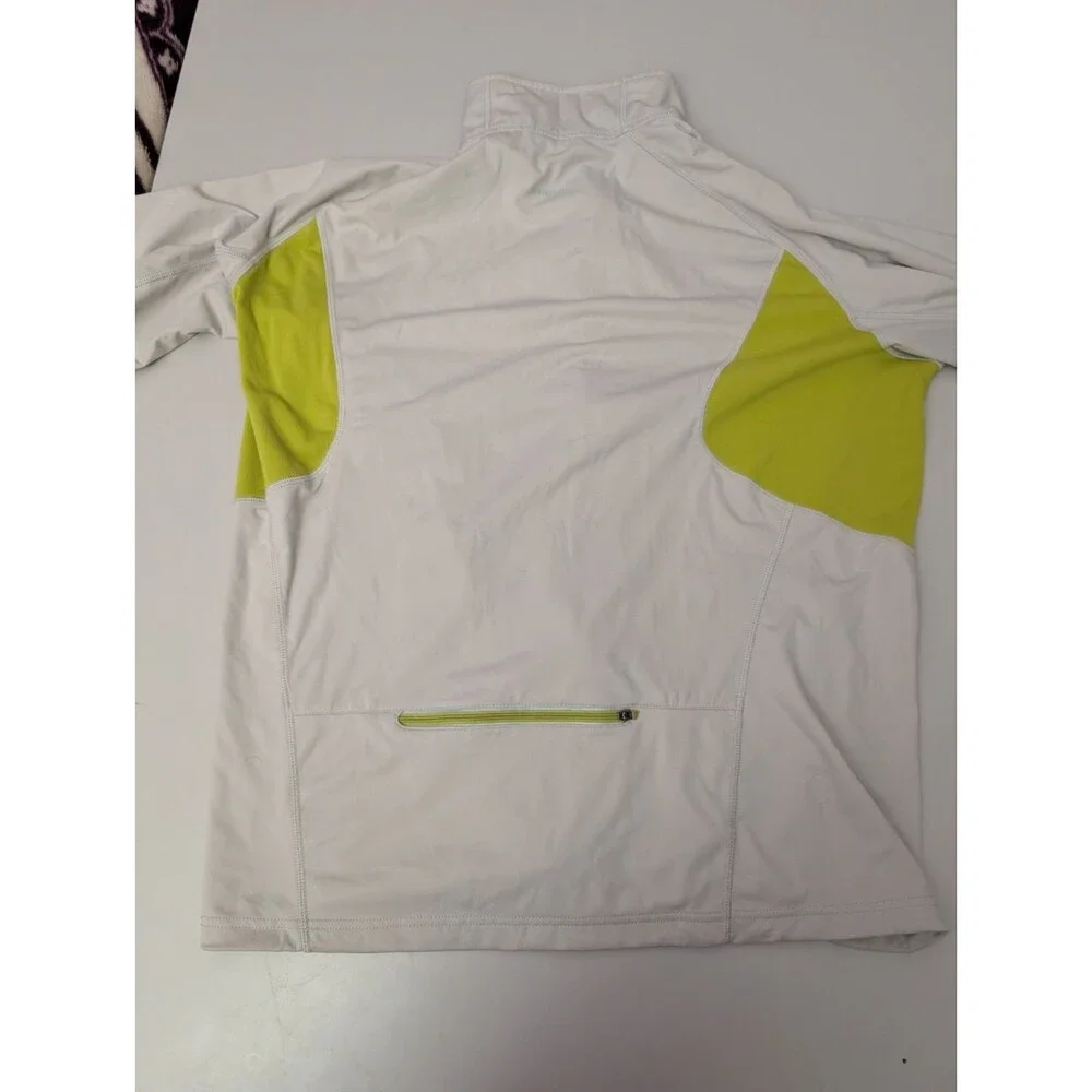 Patagonia Integral Jacket Mens Gray Power Dry Full Zip Running Cycle 22.5x27